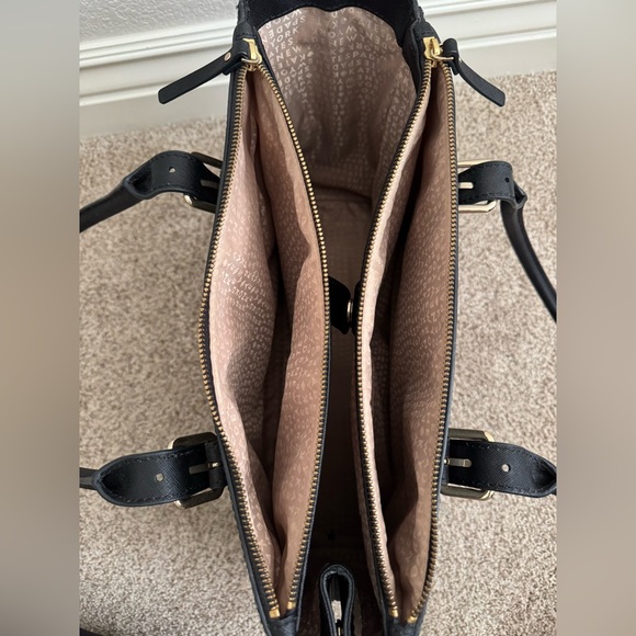 Kate Spade Black Leather Tote Bag - Picture 6 of 7